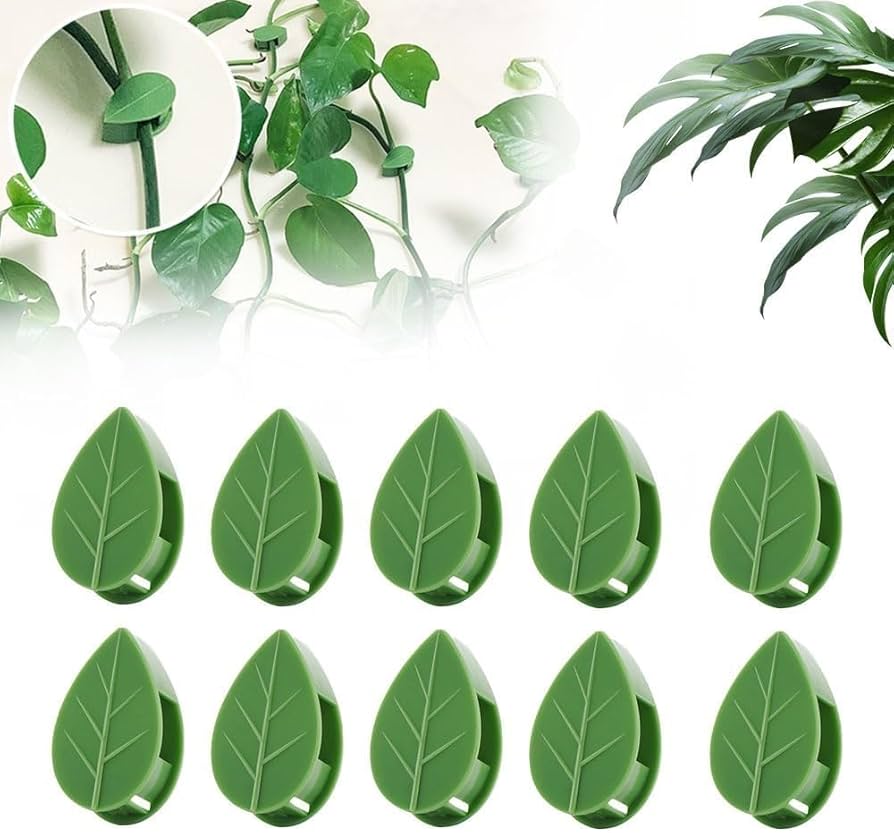 Clip adhesivo de hoja -soporte- (Pack 5 clips)