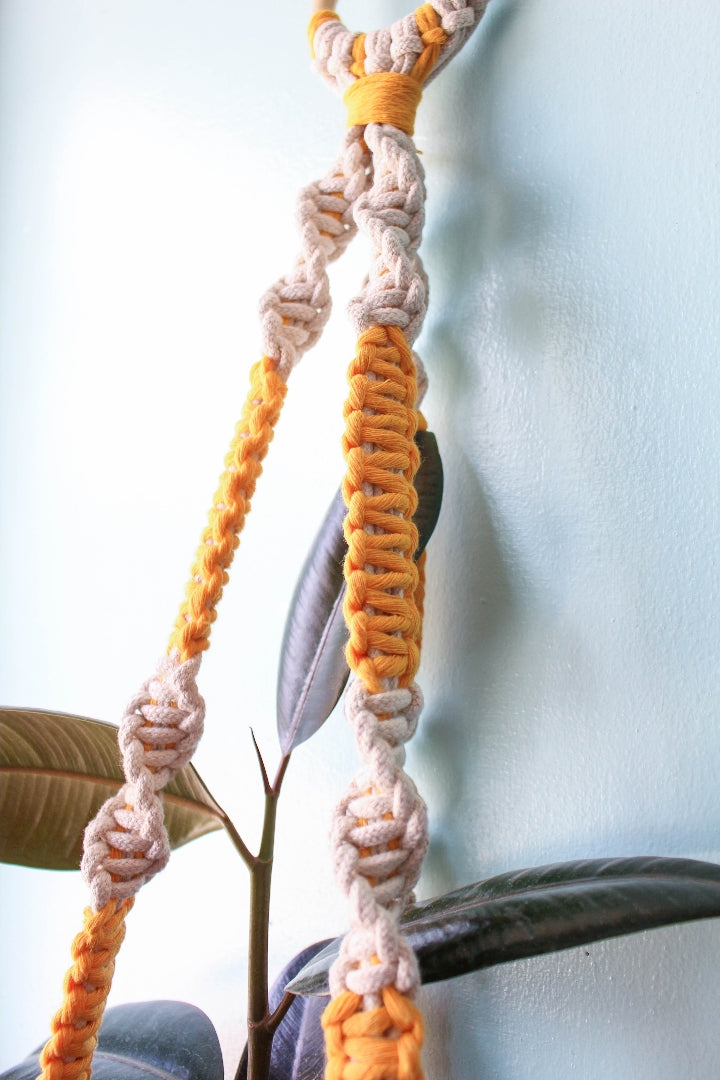 Colgante Macramé Rusó