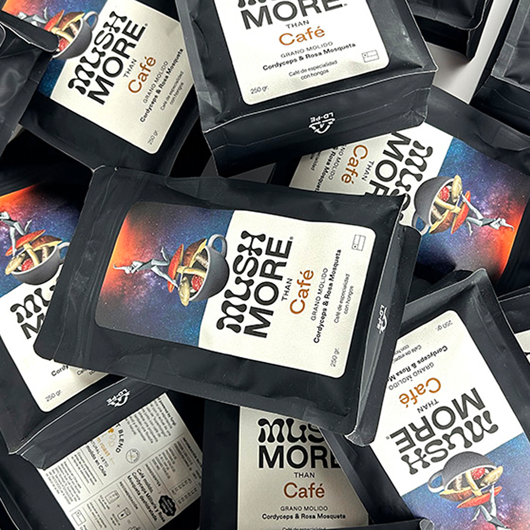 Café Mushmore Energy - Cordyceps 250gr Molido