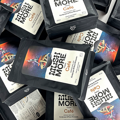 Café Mushmore Energy - Cordyceps 250gr Molido