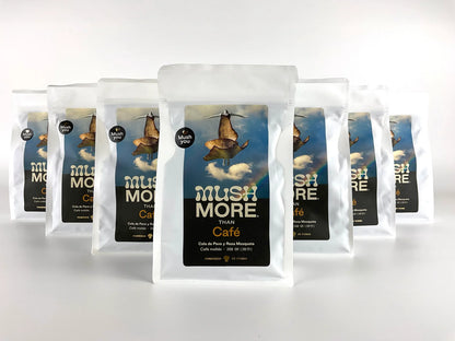 Café Mushmore - Cola de Pavo y Rosa Mosqueta - 250gr Molido