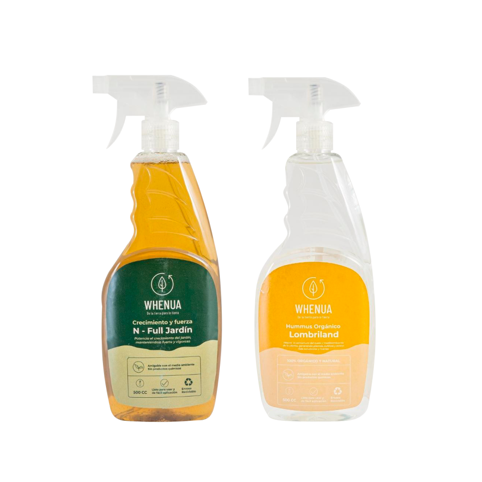 FUERZA Y CRECIMIENTO - Pack Whenua: N Full Jardin + Lombriland