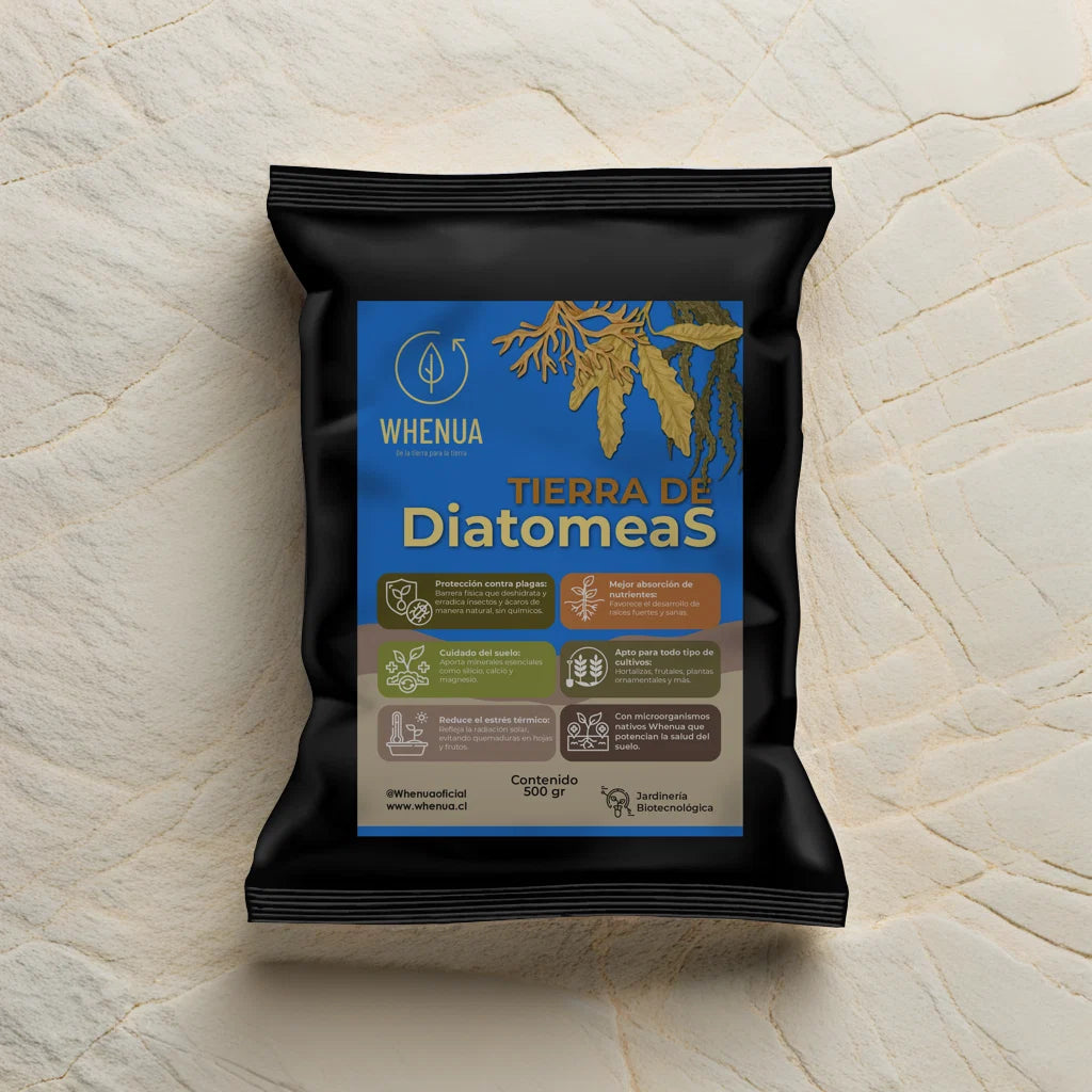 Tierra de Diatomeas (Grado Agrícola) Whenua — Control Natural de Plagas en Plantas