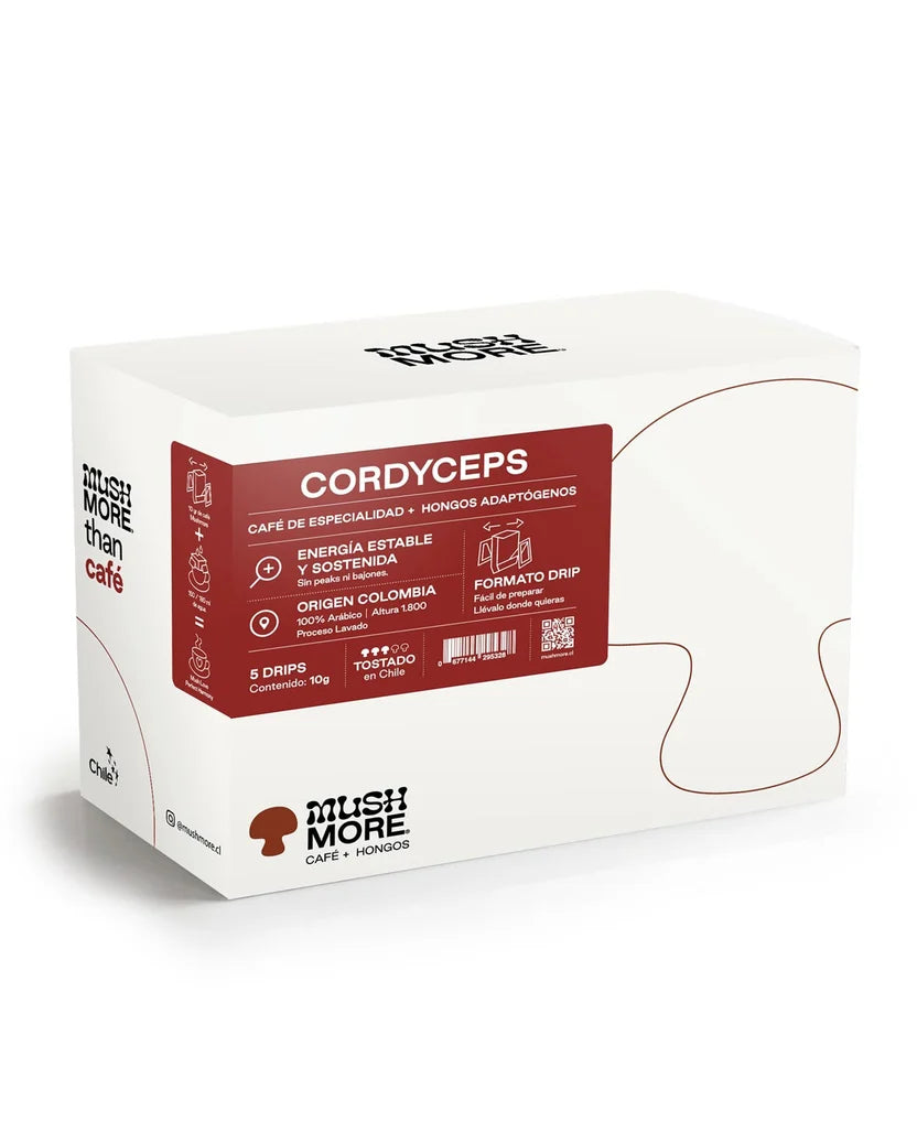 Café Mushmore Caja Drips (5 u) - Cordyceps
