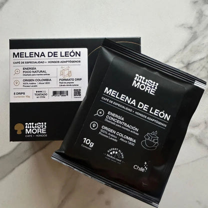 Café Mushmore Caja Drips (5 u) - Melena de Leon
