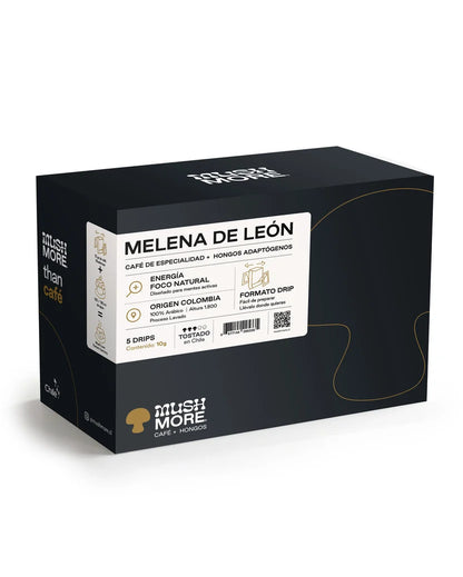 Café Mushmore Caja Drips (5 u) - Melena de Leon