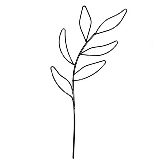 Soporte de planta negro 32cm